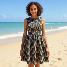 Load image into Gallery viewer, "Moʻokiha ʻEleʻele" by Hakuole Designs ʻElepaio Kids Sleeveless Garment