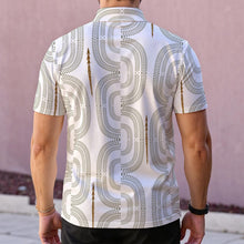 Load image into Gallery viewer, "Hoʻolono I Ka Lāʻau" by Hakuole Designs Men's Polo Shirt