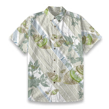 Load image into Gallery viewer, "Kāhuli Keʻo" by Hakuole Designs Maʻo Cotton Aloha Shirt