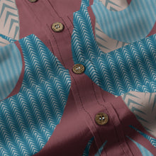 Load image into Gallery viewer, "Kino Wahine Māmā Iwi" by Hakuole Designs Men's Long Sleeve Cotton Shirt