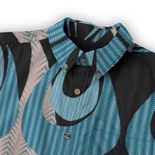 Load image into Gallery viewer, "Kino Wahine Māmā Iwi" by Hakuole Designs Men's Long Sleeve Cotton Shirt