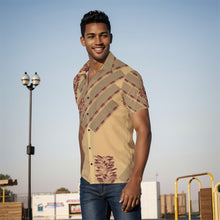 Load image into Gallery viewer, "3 Kāhili" by Hakuole Designs "Palaka Aloha" Shirt