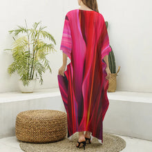 Load image into Gallery viewer, "Ti Leaf Series 3" by Rachael Ray Art "ʻIo Dress" (Kaftan)