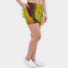 Load image into Gallery viewer, "Ti Leaf Series 4" by Rachael Ray Art Skort