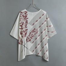 Load image into Gallery viewer, "3 Kāhili" by Hakuole Designs Peʻa Top