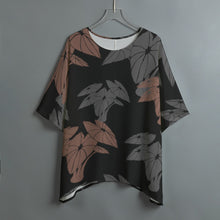 Load image into Gallery viewer, "Hāloa ʻEleʻele" by Hakuole Designs "Peʻa" Top