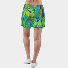 Load image into Gallery viewer, "Blue Bamboo" by Rachael Ray Art Skort