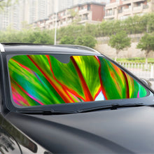 Load image into Gallery viewer, "Ti Leaf Series 4" by Rachael Ray Art Car Sunshade
