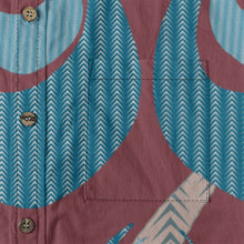 Load image into Gallery viewer, "Kino Wahine Māmā Iwi" by Hakuole Designs Men's Long Sleeve Cotton Shirt