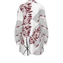 Load image into Gallery viewer, "3 Kāhili" by Hakuole Designs Women's ʻIwa Cardigan