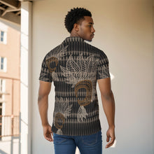 Load image into Gallery viewer, "Makini" Brown by Hakuole Designs "Palaka Aloha" Shirt