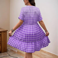 Load image into Gallery viewer, "Palaka Poni" by Hakuole Designs Kalaunu Dress