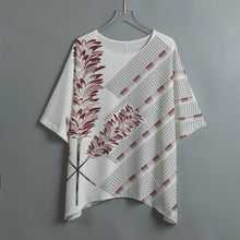 Load image into Gallery viewer, "3 Kāhili" by Hakuole Designs Peʻa Top