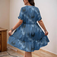 Load image into Gallery viewer, "Moʻokiha Uli" by Hakuole Designs Kalaunu Dress