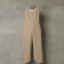 Load image into Gallery viewer, "Hala" by Hakuole Designs Women’s Spaghetti Strap Wide-Leg Jumpsuit