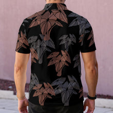 Load image into Gallery viewer, "Hāloa ʻEleʻele" by Hakuole Designs Men's Polo Shirt