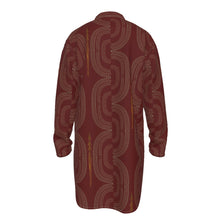 Load image into Gallery viewer, "Hoʻolono I Ka Lāʻau" ʻUla by Hakuole Designs "Kamaki" Tunic