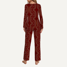 Load image into Gallery viewer, "Hoʻolono" ʻUla by Hakuole Designs Wahine Loungewear Set