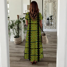 Load image into Gallery viewer, "Lei Humupapa" by Hakuole Designs "ʻIʻiwi" Dress