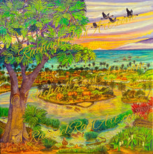 Load image into Gallery viewer, Limited Edition Canvas Wrapped Giclee Print "Mokuʻula" by Rachael Ray Art