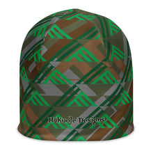 Load image into Gallery viewer, Kanakaflage Green by Hakuole Designs Beanie