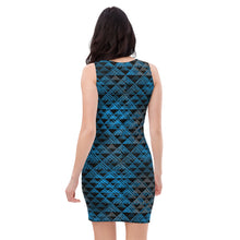 Load image into Gallery viewer, Kanakaflage Blue by Hakuole Designs Pili Paʻa Dress