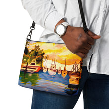 Load image into Gallery viewer, Lahaina Harbor Sunset Crossbody bag