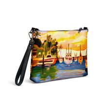 Load image into Gallery viewer, Lahaina Harbor Sunset Crossbody bag