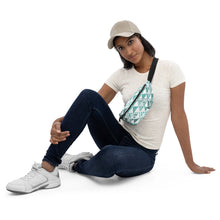 Load image into Gallery viewer, "Hauneneʻe" Glacier by Hakuole Designs Fanny Pack Bag