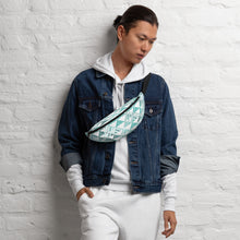 Load image into Gallery viewer, "Hauneneʻe" Glacier by Hakuole Designs Fanny Pack Bag