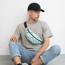Load image into Gallery viewer, "Hauneneʻe" Glacier by Hakuole Designs Fanny Pack Bag