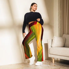 Load image into Gallery viewer, Ti Leaf Series 1 by Rachael Ray Art Flare leggings