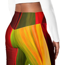Load image into Gallery viewer, Ti Leaf Series 1 by Rachael Ray Art Flare leggings