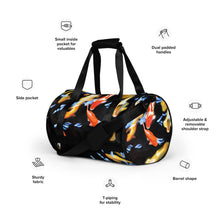 Load image into Gallery viewer, Koi Reflections gym bag