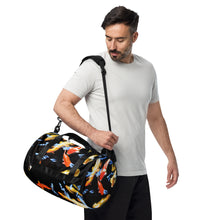 Load image into Gallery viewer, Koi Reflections gym bag
