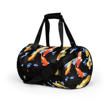 Load image into Gallery viewer, Koi Reflections gym bag