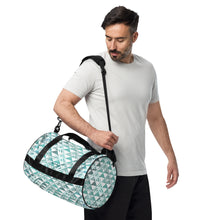 Load image into Gallery viewer, "Hauneneʻe" Glacier by Hakuole Designs gym bag