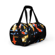 Load image into Gallery viewer, Koi Reflections gym bag
