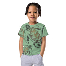 Load image into Gallery viewer, ʻEa (Turtle) by Hakuole Designs Kids crew neck