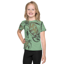 Load image into Gallery viewer, ʻEa (Turtle) by Hakuole Designs Kids crew neck