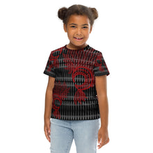 Load image into Gallery viewer, Mākini Red by Hakuole Designs Kids crew neck