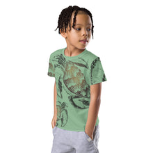 Load image into Gallery viewer, ʻEa (Turtle) by Hakuole Designs Kids crew neck