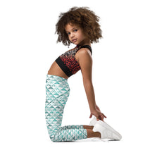 Load image into Gallery viewer, Hauneneʻe (Glacier) by Hakuole Designs Kid's Leggings