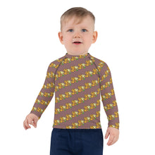 Load image into Gallery viewer, Lei Puakenikeni by Honiʻs Hawaiʻi Keiki Rash Guard