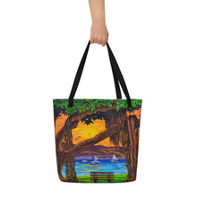 Load image into Gallery viewer, Maui Banyan Bliss Beach Bag