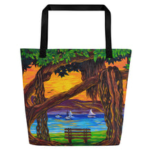 Load image into Gallery viewer, Maui Banyan Bliss Beach Bag