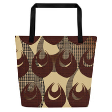 Load image into Gallery viewer, Kino Wahine Māmā Beach Bag by Hakuole Designs