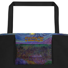 Load image into Gallery viewer, Keʻanae Starry Night Large Beach Bag