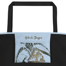 Load image into Gallery viewer, ʻEa (Turtle) by Hakuole Designs Beach Bag