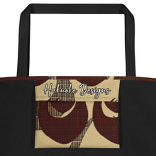 Load image into Gallery viewer, Kino Wahine Māmā Beach Bag by Hakuole Designs